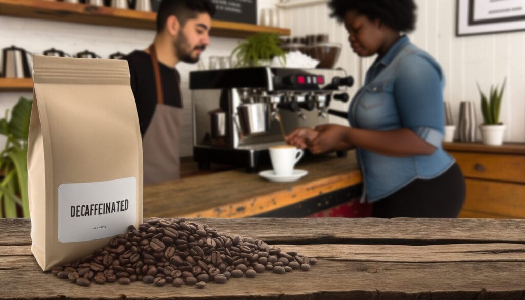 decaffeinated coffee
