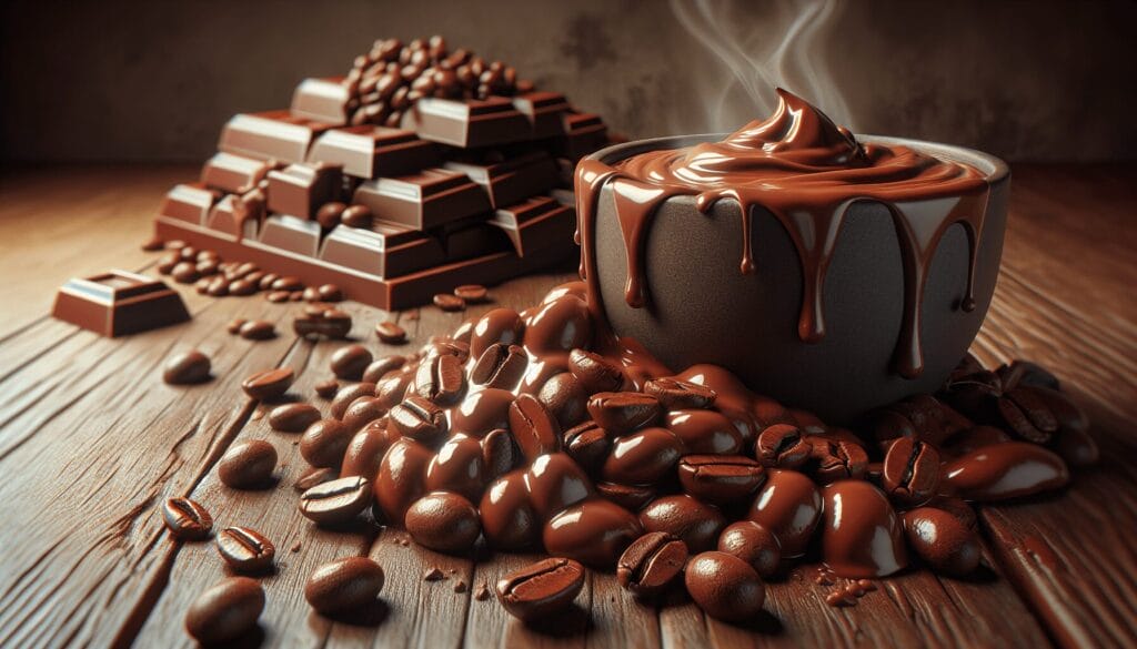chocolate covered coffee bean